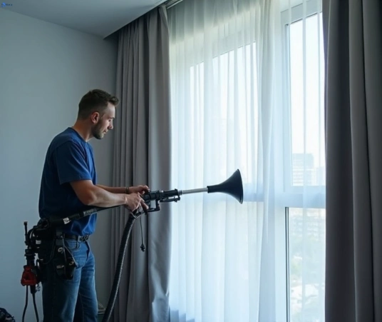 Professional curtain stain removal process equipment Matty Curtain Cleaning doveton-vic